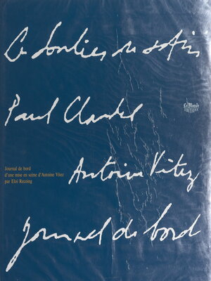 cover image of Le soulier de satin, Paul Claudel, Antoine Vitez